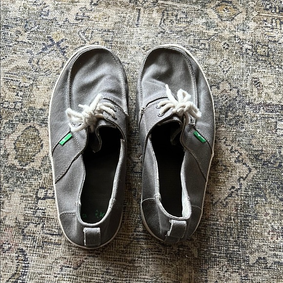 Sanuk Men's Gray Casual Shoes - Picture 3 of 7